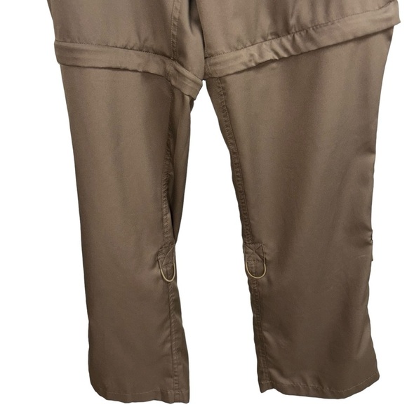 Magellan Women's L Large Convertible Hiking Pants Capri Shorts Outdoors Camping - Picture 3 of 7